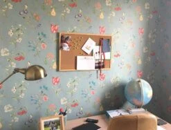 Tapete Mallorie Pastelltürkis -ferm LIVING Verkäufe Mallorie K 821401 2880x1440