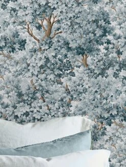 Tapete Manzara Blautöne