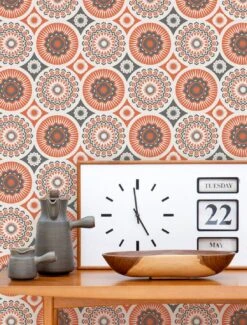 Tapete Marelle Rotorange -ferm LIVING Verkäufe Marelle B 835161 2880x1440