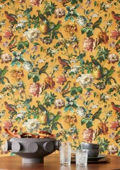 Tapete Margarete Ocker 7 Tapete Margarete Ocker -ferm LIVING Verkäufe Margarete A 821994 2880x1440