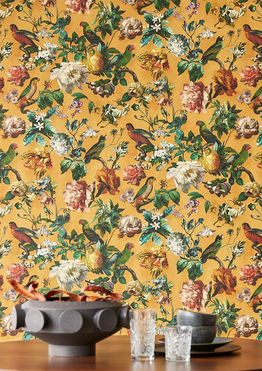 Tapete Margarete Ocker 4 Tapete Margarete Ocker – Bild 4