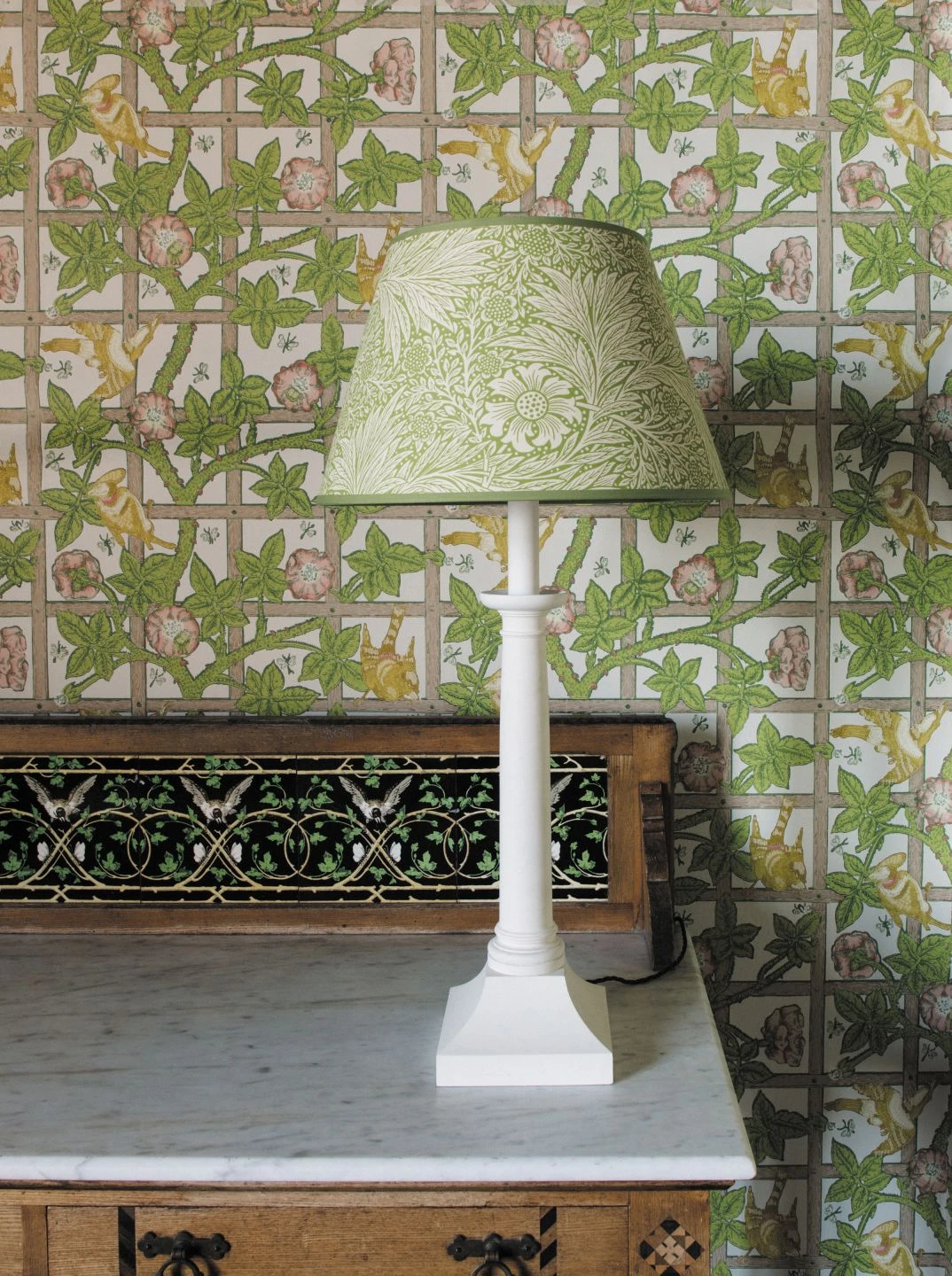 Tapete Matilda Gelbgrün 4 Tapete Matilda Gelbgrün – Bild 4