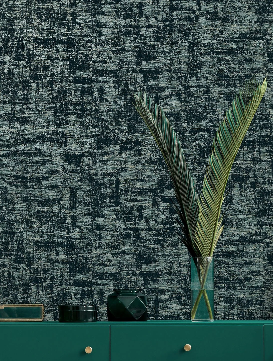 Tapete MidCentury Shabby Pastelltürkis 1 Tapete MidCentury Shabby Pastelltürkis