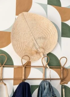 Tapete Moro Olivgrün -ferm LIVING Verkäufe Moro A 864513 2880x1440