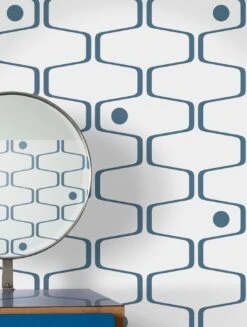 Tapete Nirvanus Dunkelblau