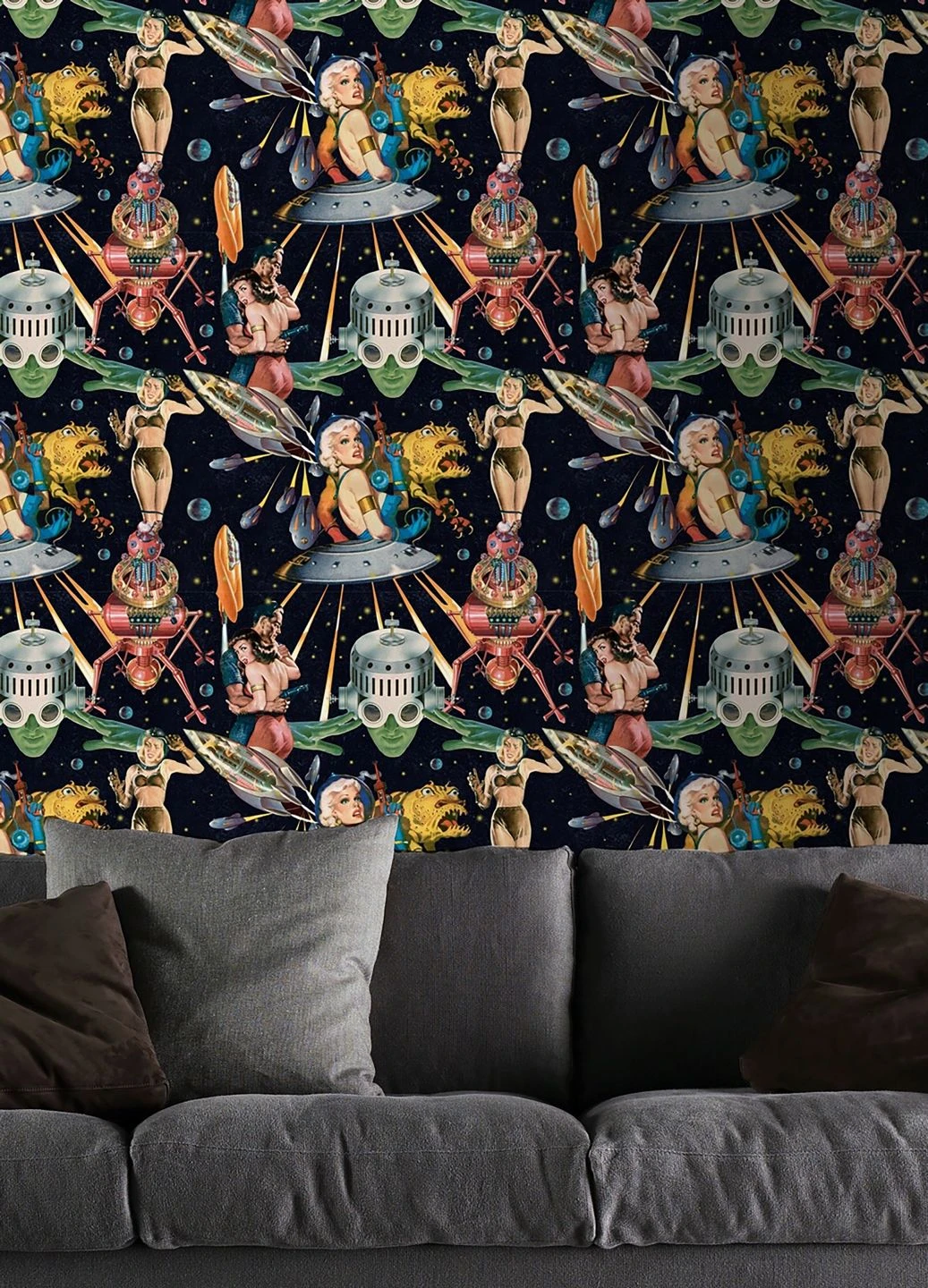 Wandbild Other Worlds Schwarz 2 Wandbild Other Worlds Schwarz – Bild 2