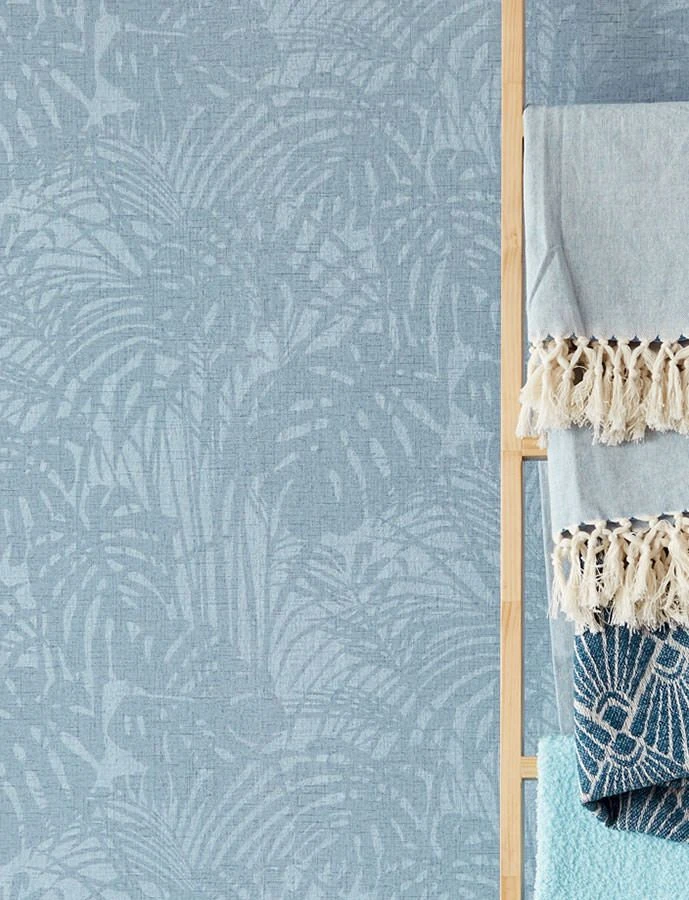 Tapete Persephone Pastellblau Glitzer 1 Tapete Persephone Pastellblau Glitzer