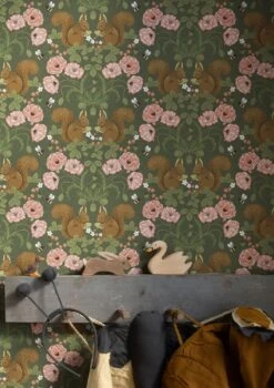 Tapete Pihla Kieferngrün -ferm LIVING Verkäufe Pihla B 485331 2880x1440