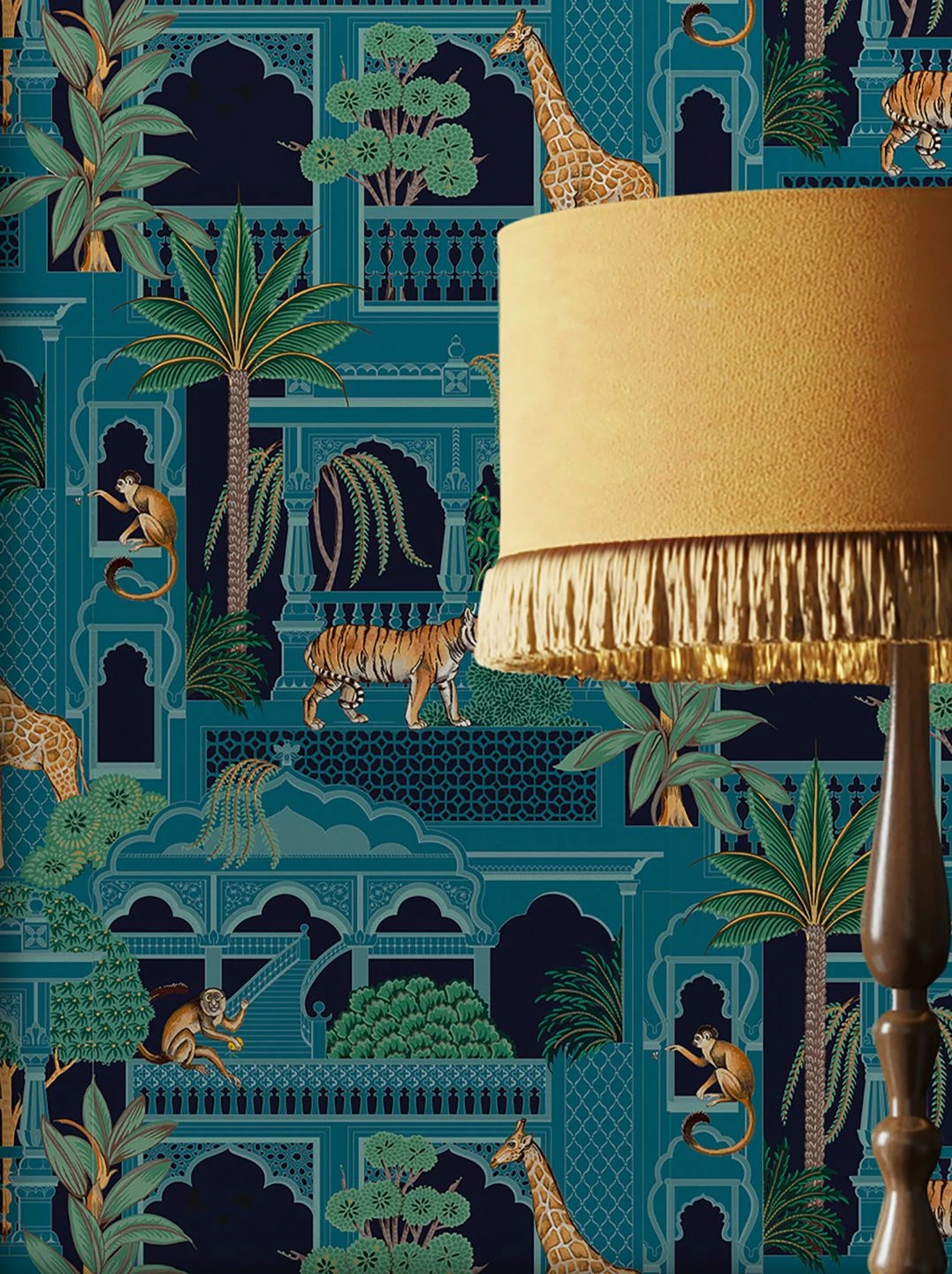 Tapete Plantasia Blautöne 1 Tapete Plantasia Blautöne