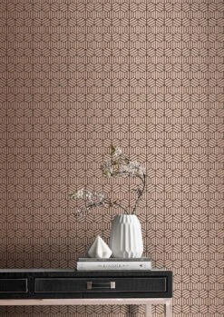 Tapete Rania Rosé Gold -ferm LIVING Verkäufe Rania B 431301 2880x1440