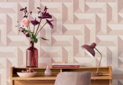 Tapete Rekel Rosenholz