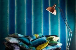 Tapete Riconas Ozeanblau