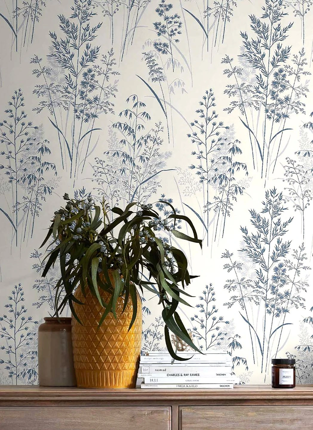 Tapete Riva Saphirblau 1 Tapete Riva Saphirblau