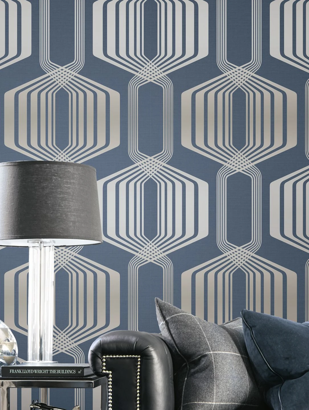 Tapete Rumba Dunkelblau 1 Tapete Rumba Dunkelblau