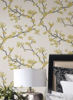 Tapete Sakura Gold Schimmer -ferm LIVING Verkäufe Sakura B 790234 2880x1440