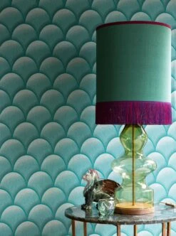 Tapete Senkai Opalgrün -ferm LIVING Verkäufe Senkai B 251171 2880x1440