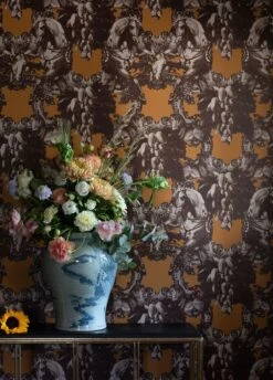 Tapete Sir Grace Ockerbraun -ferm LIVING Verkäufe Sir Grace C 341109 2880x1440