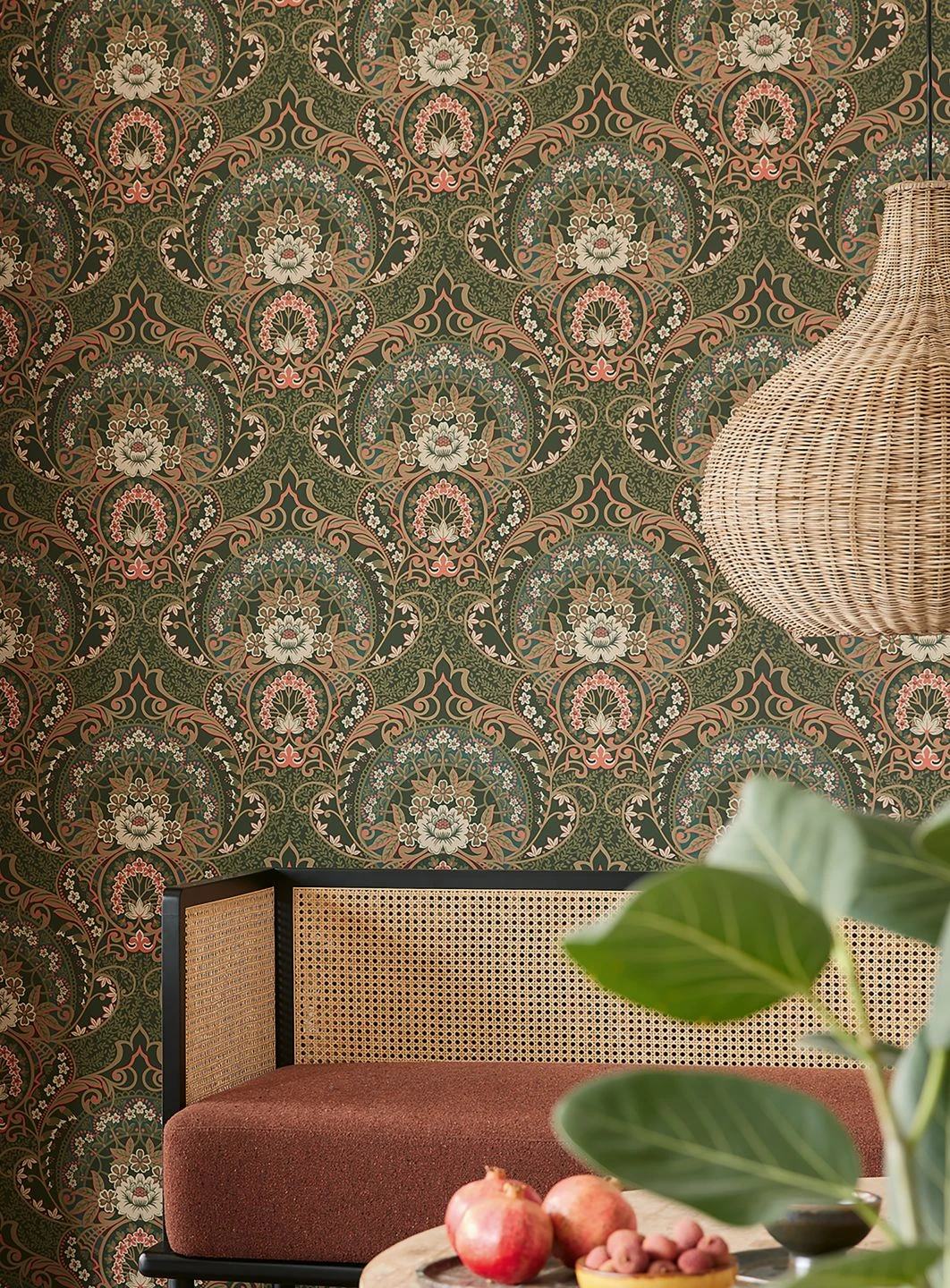 Tapete Sofia Tannengrün 5 Tapete Sofia Tannengrün – Bild 5