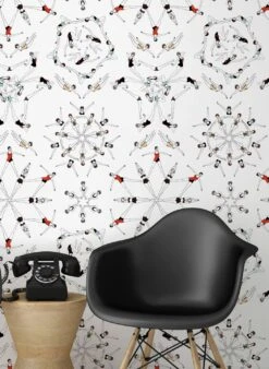 Tapete Splash Weiss -ferm LIVING Verkäufe Splash B 355241 2880x1440