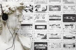 Tapete Stereo Nostalgia Weiss 6 Tapete Stereo Nostalgia Weiss -ferm LIVING Verkäufe Stereo Nostalgia B 835131 2880x1440