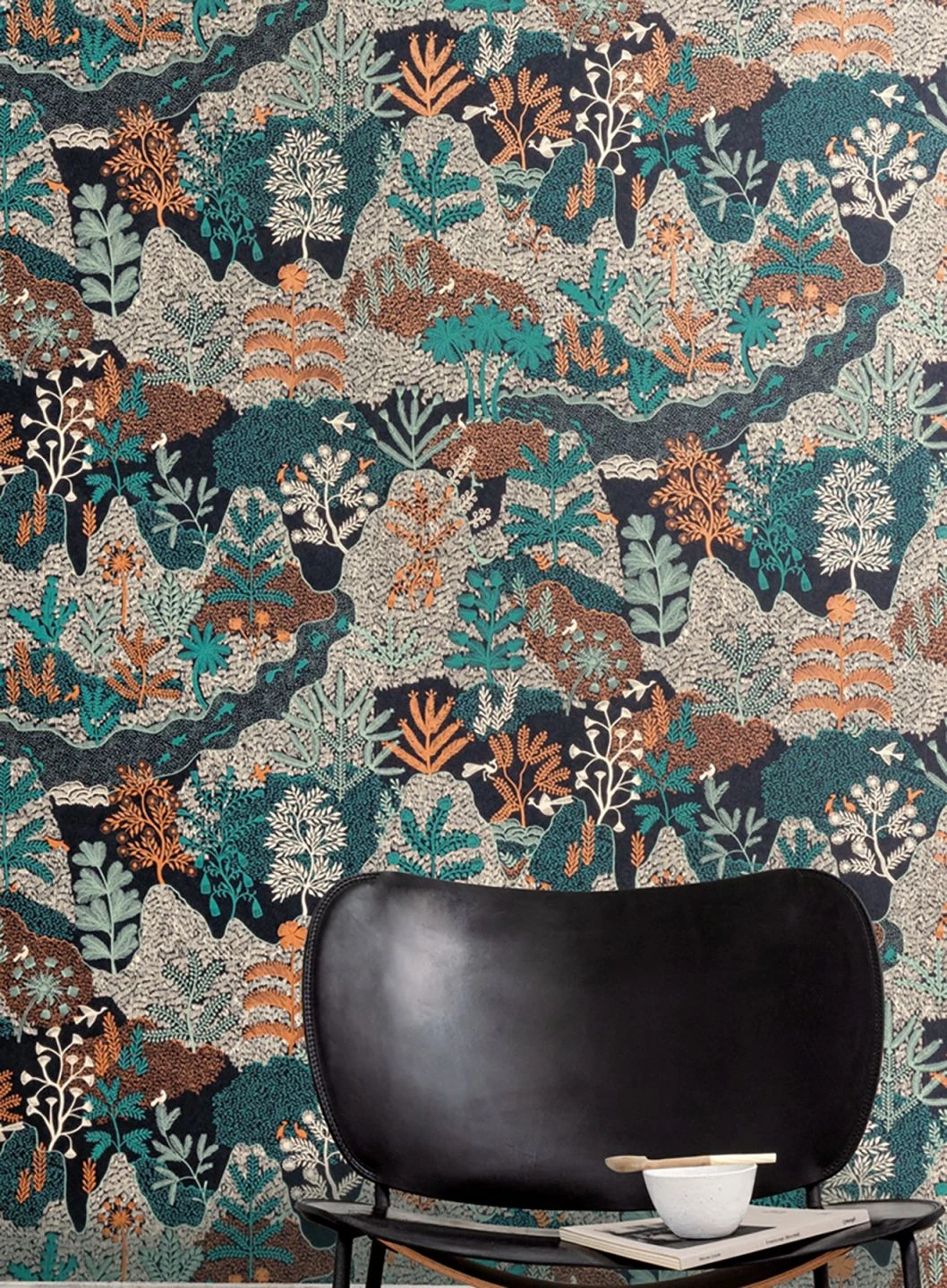 Tapete Tammi Minttürkis 1 Tapete Tammi Minttürkis