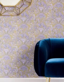 Tapete Tiberia Pastellviolett 5 Tapete Tiberia Pastellviolett -ferm LIVING Verkäufe Tiberia A 821362 2880x1440