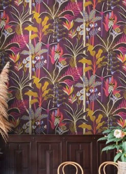 Tapete Tropical Dream Violett -ferm LIVING Verkäufe Tropical Dream B 626063 2880x1440