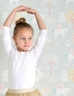 Tapete True Unicorns Hellgrau -ferm LIVING Verkäufe True Unicorns B 389183 2880x1440