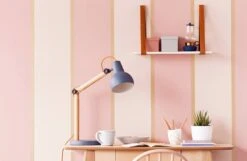 Tapete Tyra Hellrosa