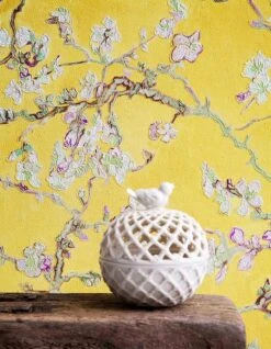 Tapete VanGogh Blossom Gelb