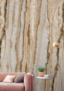 Wandbild Vertical Marble Ocker 7 Wandbild Vertical Marble Ocker -ferm LIVING Verkäufe Vertical Marble B 390782 2880x1440