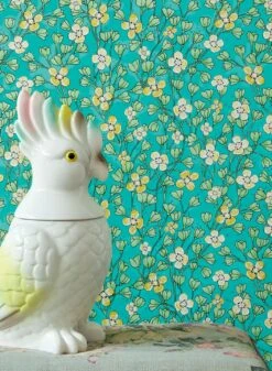 Tapete Videnna Türkis