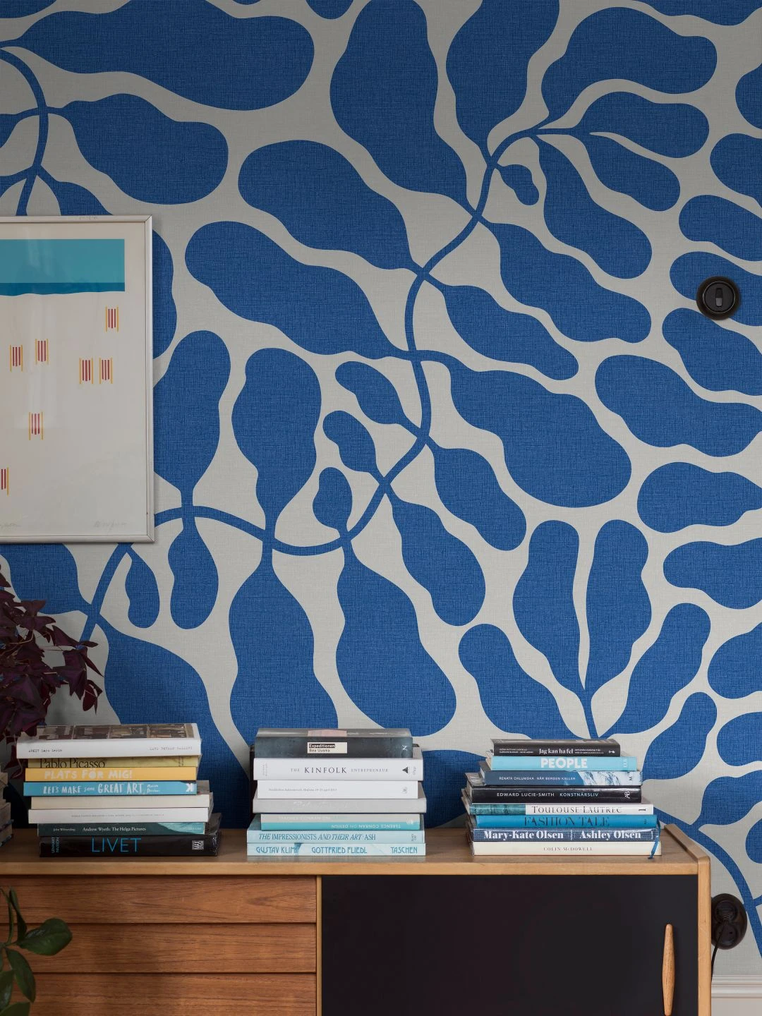 Wandbild Voyage Saphirblau 1 Wandbild Voyage Saphirblau