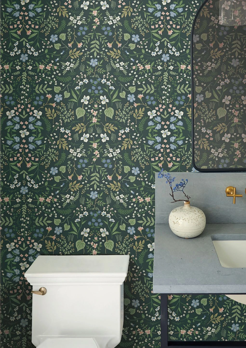 Tapete Wildwood Tannengrün 4 Tapete Wildwood Tannengrün – Bild 4