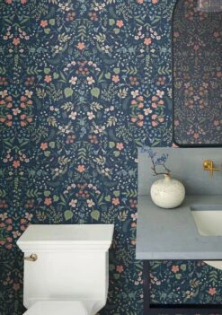 Tapete Wildwood Stahlblau 8 Tapete Wildwood Stahlblau -ferm LIVING Verkäufe Wildwood B 790143 2880x1440