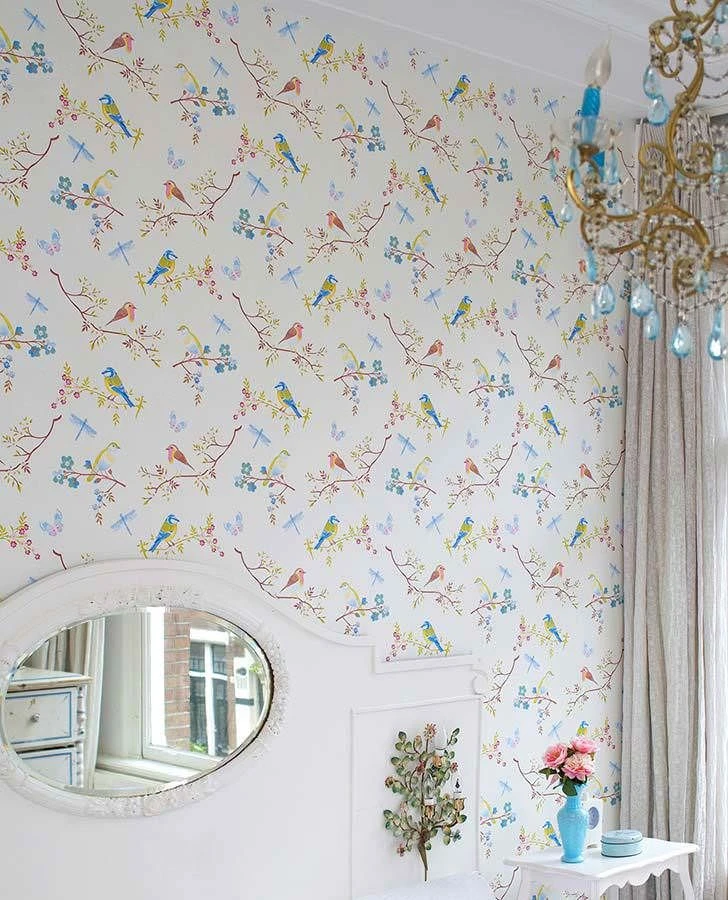 Tapete Audrey Cremeweiss Perlglanz 1 Tapete Audrey Cremeweiss Perlglanz