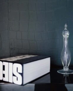 Tapete Croco 01 Anthrazit