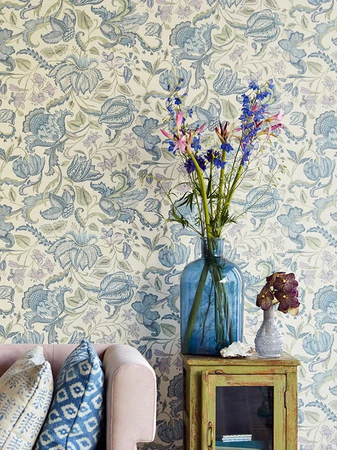 Tapete Gelava Pastellblau 1 Tapete Gelava Pastellblau