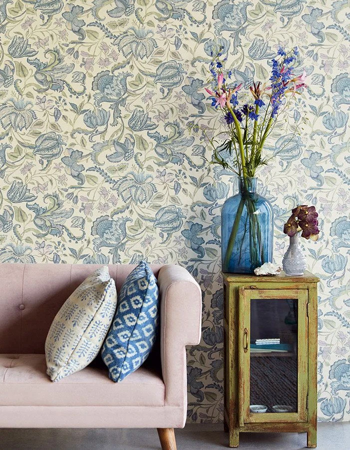 Tapete Gelava Pastellblau 4 Tapete Gelava Pastellblau – Bild 4